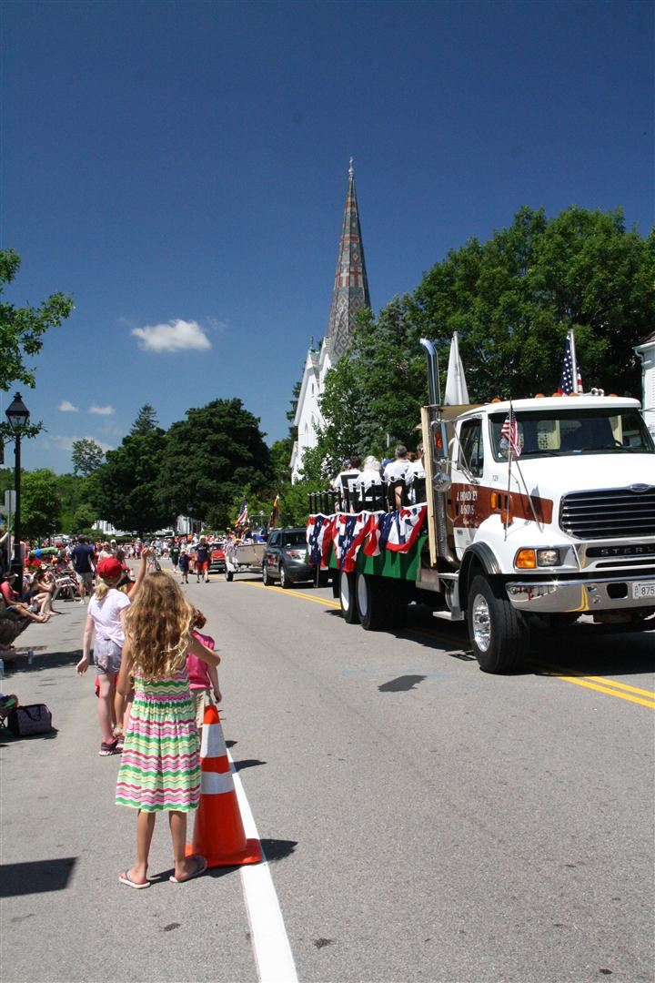Another wonderful parade finishes on North Street